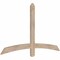 Ekena Millwork Bellingham Smooth Timber Gable Bracket, Douglas Fir, 60"W x 35"H x 1 1/2"D x 3 1/2"F, 14/12 Pitch GBW060X35X0204BEL00SDF - alternate 4